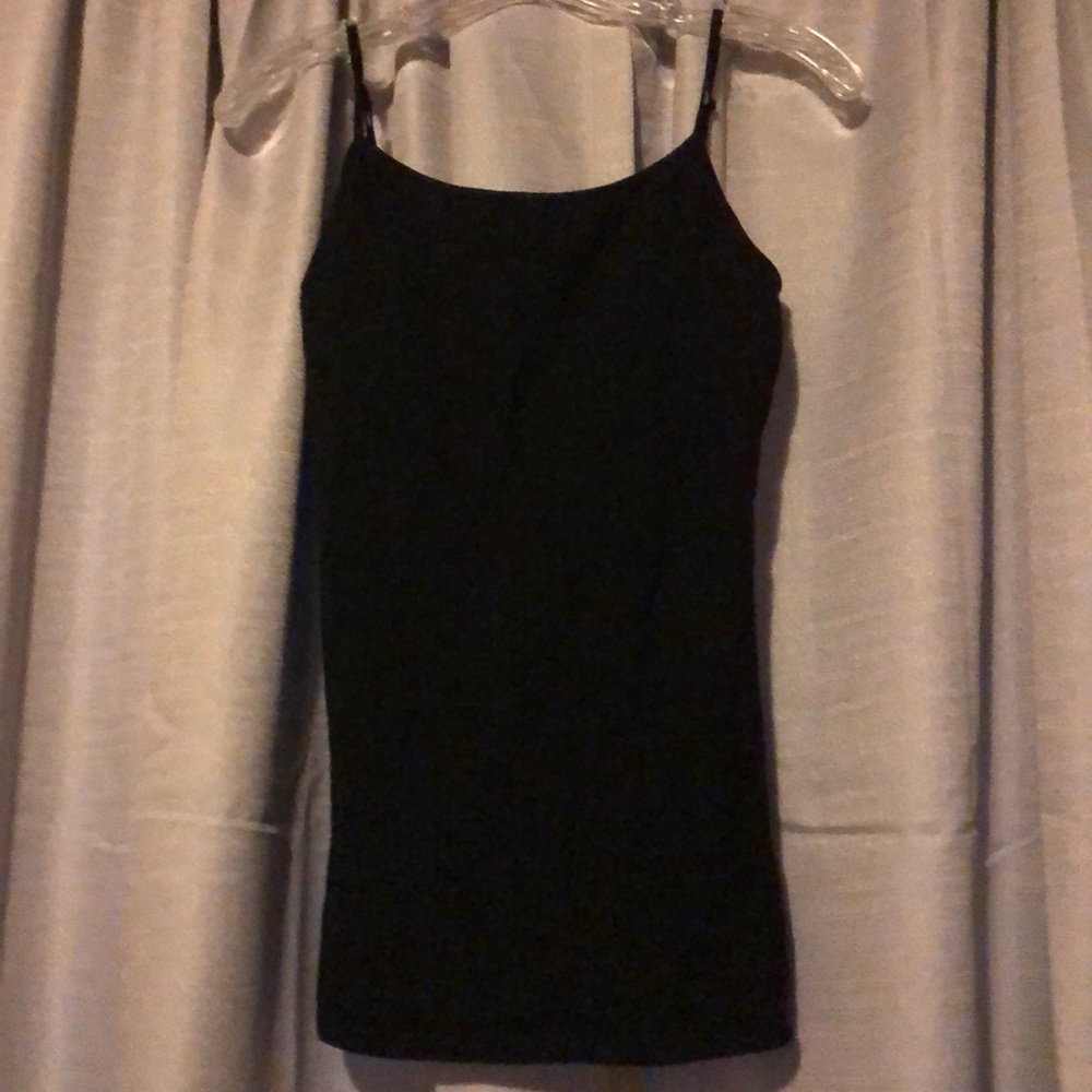 black tank top